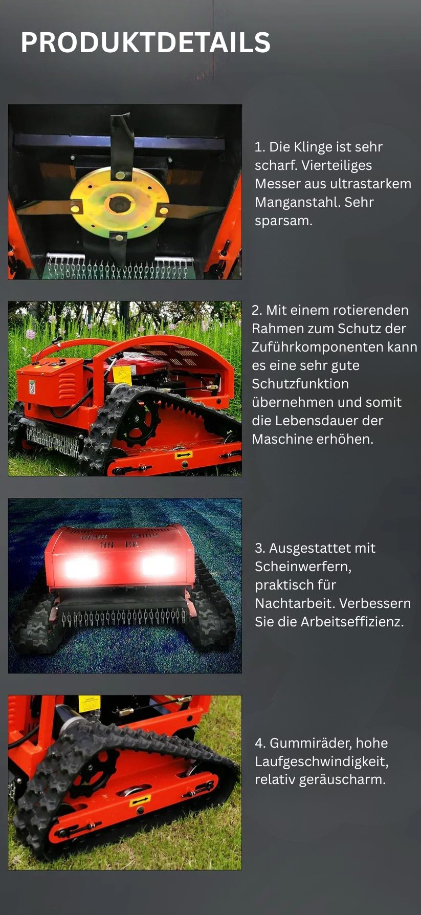 LawnSmart™ Rasenmäher mit Fernsteuerung