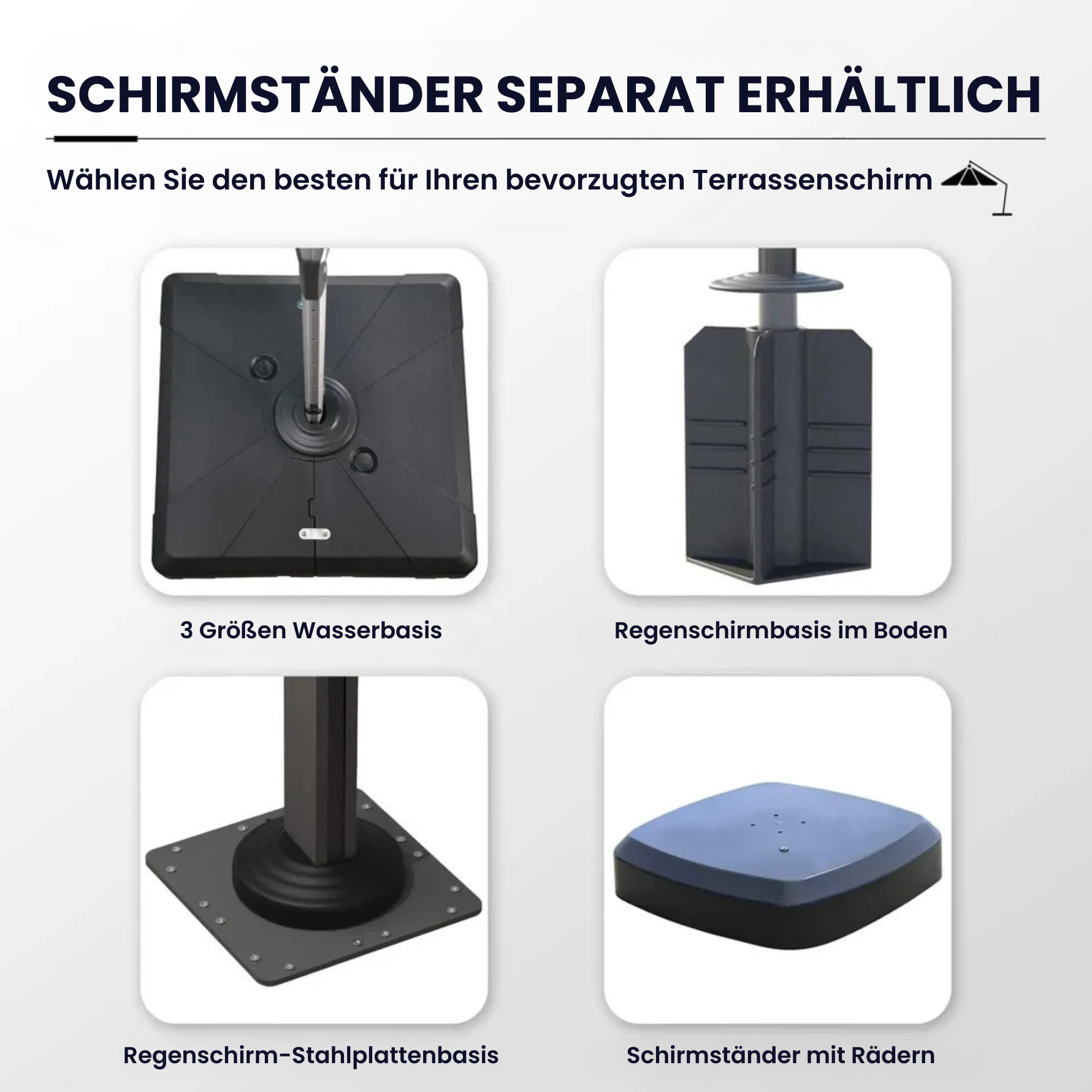 SunSphere™ Terrassenschirm