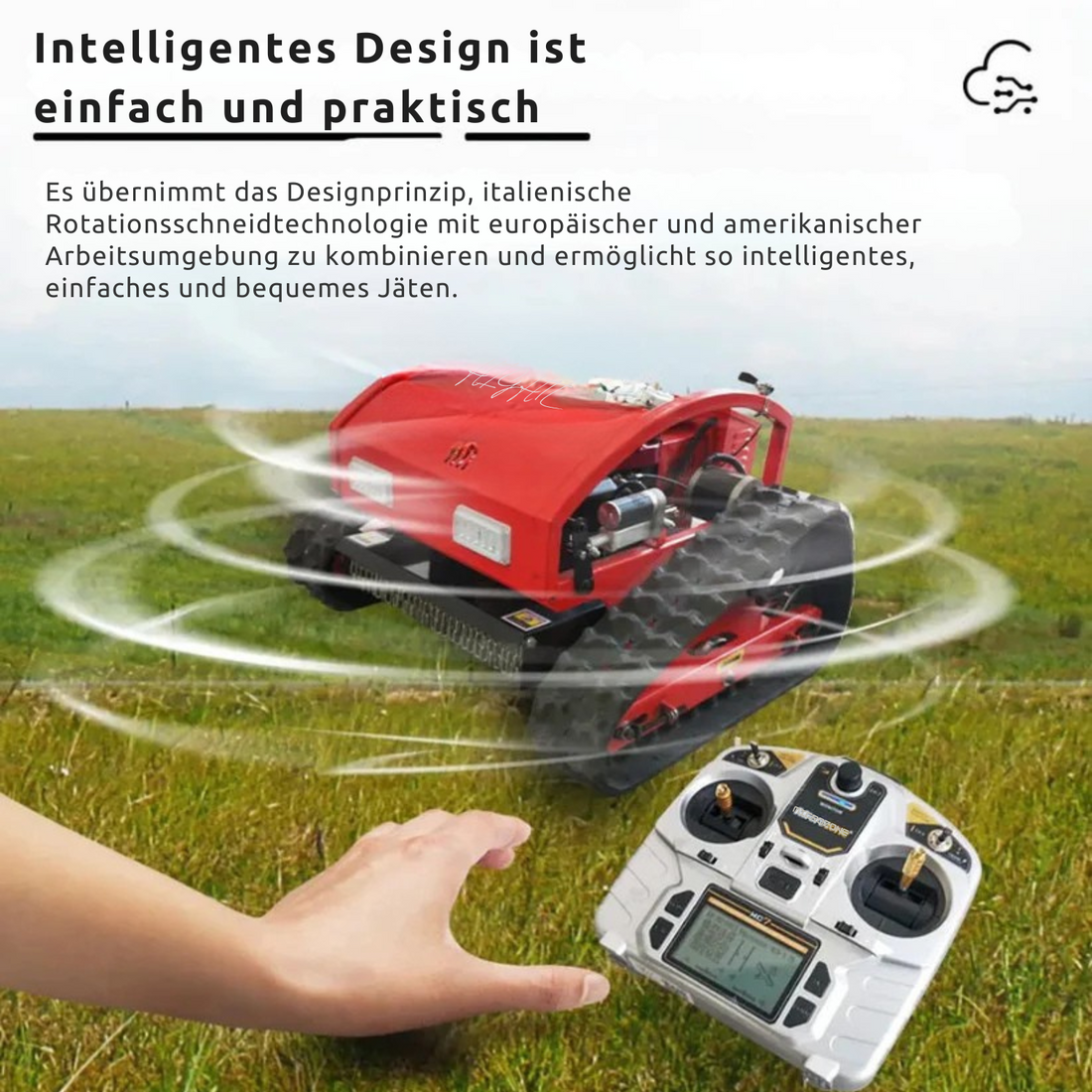 LawnSmart™ Rasenmäher mit Fernsteuerung